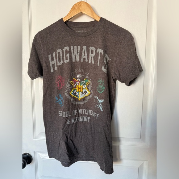 Hogwarts School of Witchcraft & Wizardry T-Shirt - Dark Gray - Picture 3 of 6